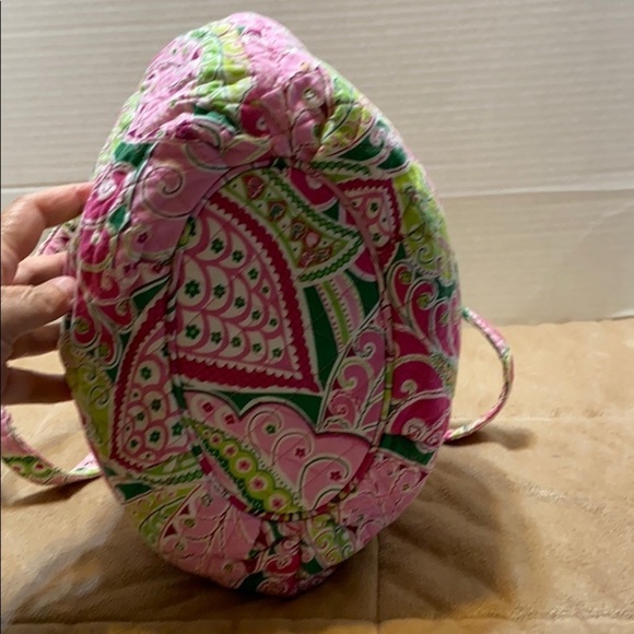 Vera Bradley Little Betsy Pinwheel Pattern HandBag - Picture 6 of 11